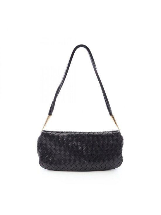 Bottega Veneta Handbags - Bottega Veneta Handbag Intrecciato Black Leather